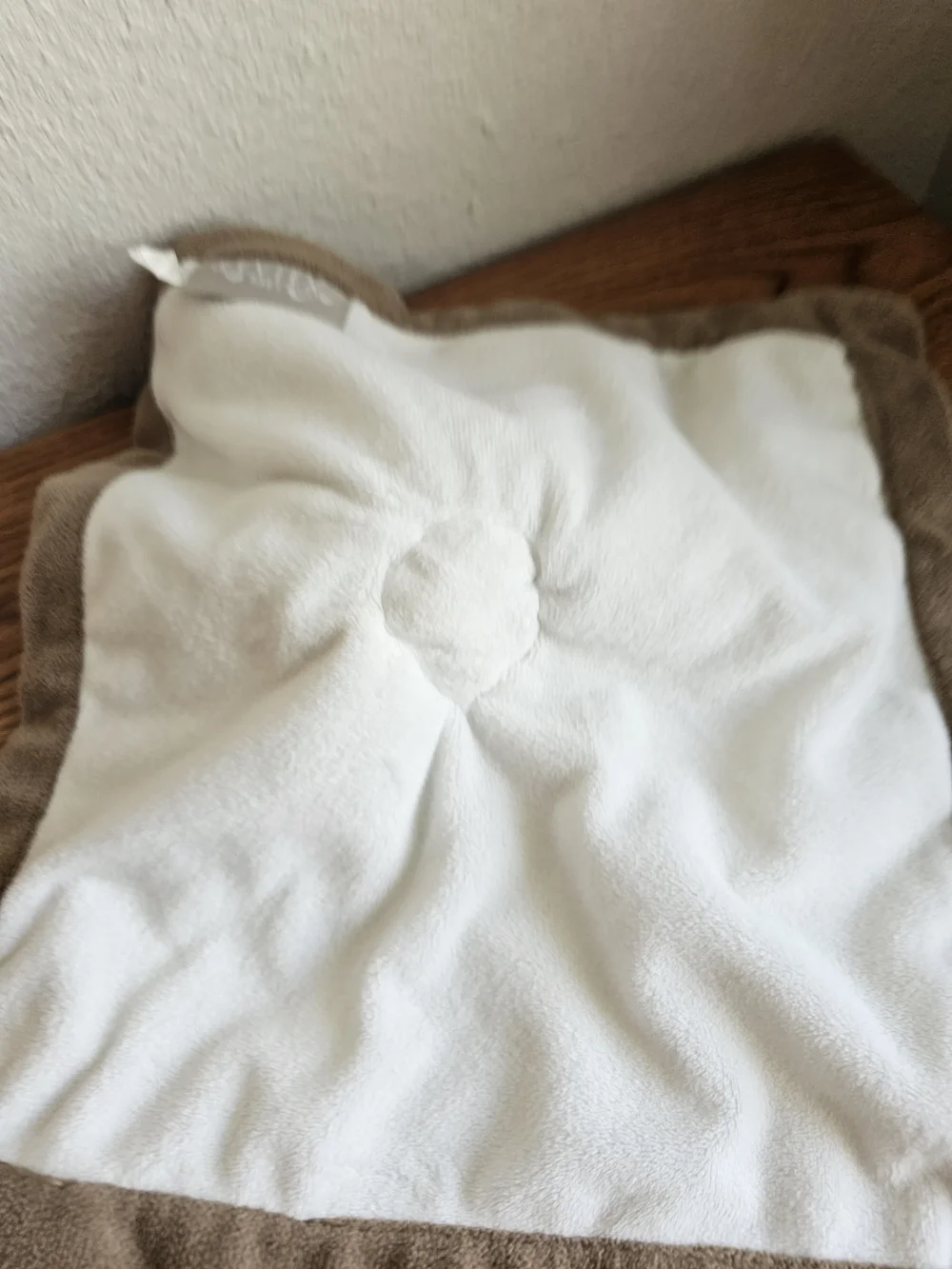 4/$10 Plush Deer Lovie Infant Blankie Toy Hunter Blanket Neutral Brown Cream